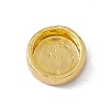 Real 18K Gold Plated Brass Enamel Beads LS-KK-F814-04G-03-2