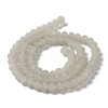 Imitation Jade Solid Color Glass Beads Strands LS-EGLA-A034-J6mm-MD10-3