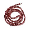 Natural Garnet Beads Strands X-G-B088-C11-03-3