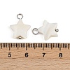 Natural Shell Star Pendants X1-STAS-D378-35P-3