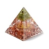 Orgonite Pyramid Resin Energy Generators DJEW-D013-06B-2