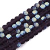 Transparent Glass Beads Strands LS-EGLA-A044-T4mm-MB15-1