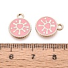 Alloy Enamel Pendants ENAM-Q002-02G-04-3