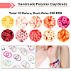 Handmade Polymer Clay Beads CLAY-PH0001-31E-03-4