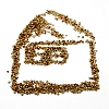 Glass Rhinestone Cabochons RGLA-WH0005-02B-1