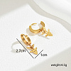 Stainless Steel Deer Hoop Earrings MQ5352-5