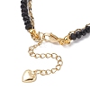Natural Malaysia Jade Multi-strand Bracelets BJEW-JB12439-04-4