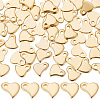 Beebeecraft 80Pcs 201 Stainless Steel Charms STAS-BBC0003-03-1
