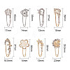  Platinum Plated Alloy Brooches JEWB-NB0002-01-2