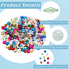 200Pcs Glass Charms RGLA-SP0001-03C-6