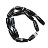 Natural Striped Agate/Banded Agate Beads Strands G-S280-10F-3