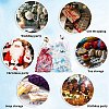 40Pcs 4 Colors 3D Flower Organza Drawstring Bags OP-BBC0001-06A-5