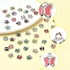 45Pcs 9 Colors Glass Charms KK-FS0001-67-2