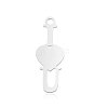 Non-Tarnish 201 Stainless Steel Pendants STAS-N090-LA876-1-2