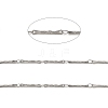 304 Stainless Steel Bone Link Chains CHS-G025-15P-2