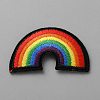 Pride Rainbow Embroidered Cloth Patches PATC-WH0010-94-1