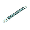 Faux Suede Snap Cord Bracelet LS-BJEW-F428-14-1