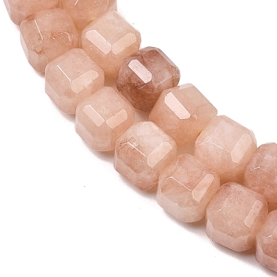 Natural White Jade Beads Strands G-D343-A01-12-1