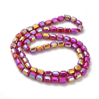 Electroplate Glass Beads Strands EGLA-D030-06A-1