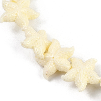 Synthetic Coral Dyed Carved Beads Strands CORA-K009-06B-02-1