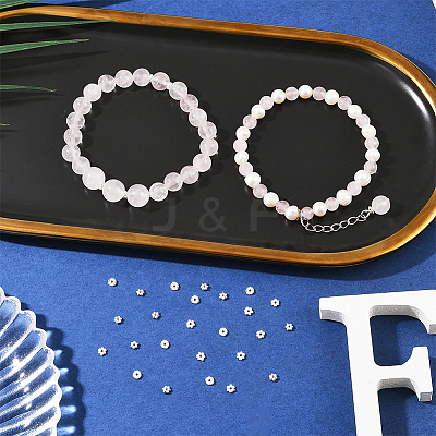 30Pcs 3 Styles S925 Sterling Silver Beads STER-BBC0008-49-1