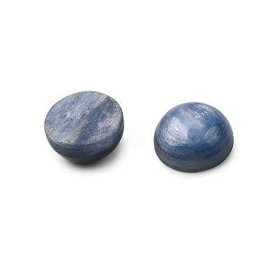Natural Kyanite/Cyanite/Disthene Cabochons G-B146-03-8mm-1