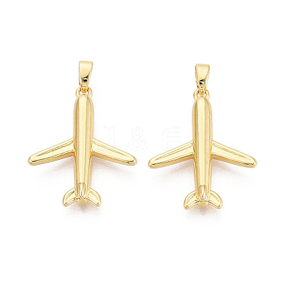 Brass Pendants KK-N259-05G-1