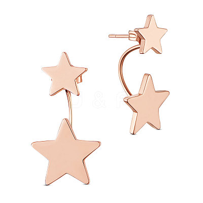 Brass Stud Earrings JE745B-1