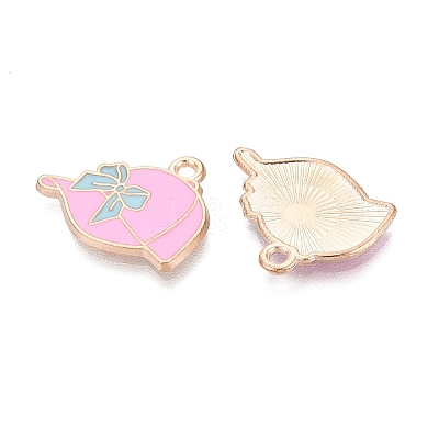 Alloy Enamel Pendants ENAM-Q004-01KCG-09-1