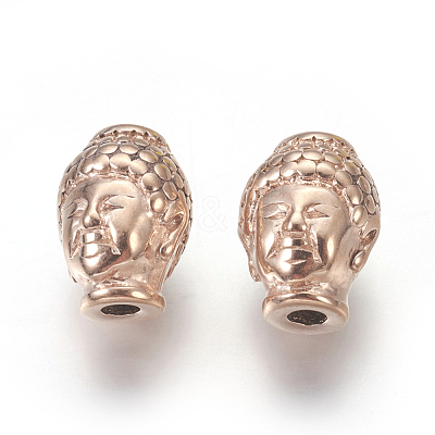 304 Stainless Steel Beads STAS-E446-21RG-1