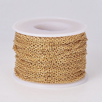 Ion Plating(IP) 304 Stainless Steel Cable Chains CHS-E018-10G-01-1