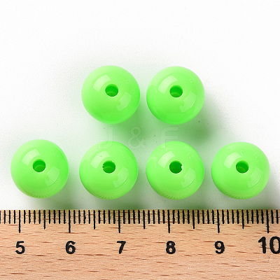 Opaque Acrylic Beads X-MACR-S370-C12mm-A30-1