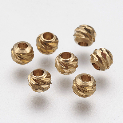 Brass Beads KK-F736-06C-1