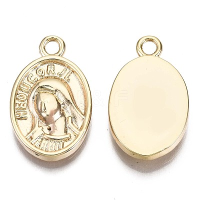 Brass Pendants KK-T056-35G-NF-1