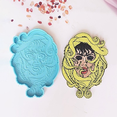 DIY Cup Mat Silicone Statue Molds LS-DIY-C012-01-1