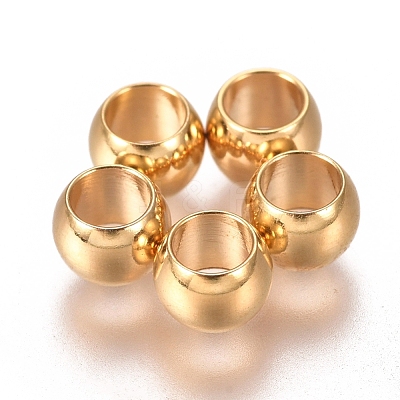 201 Stainless Steel Spacer Beads STAS-I137-01E-G-1