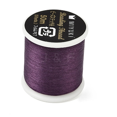 Flat MIYUKI Nylon Beading Thread FB-CBA3435-01M-1