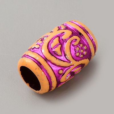 Resin European Beads RESI-WH20010-19B-1