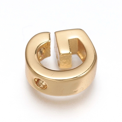 Brass Charms ZIRC-I037-01G-G-1
