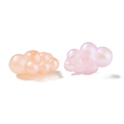 Transparent Acrylic Beads X-OACR-Z013-02B-1