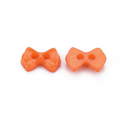 2-Hole Plastic Buttons BUTT-N018-028-01-1