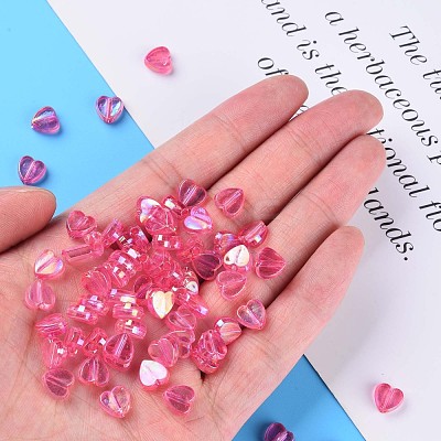 Transparent Acrylic Beads MACR-S373-114-C02-1