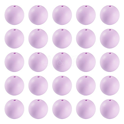 50Pcs Food Grade Eco-Friendly Silicone Beads SIL-TADJ0001-03C-1
