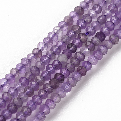 Natural Amethyst Beads Strands X-G-S362-102-1