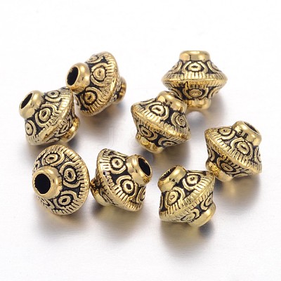 Tibetan Style Spacer Beads X-GLF1152Y-NF-1