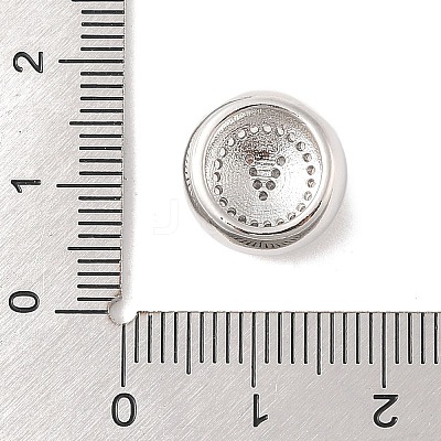 Rack Plating Brass & Cubic Zirconia Pendants KK-Z047-07P-V-RS-1