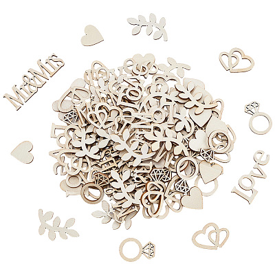 1 Set Valentine's Day Wood Sheets WOOD-SP0001-97-1