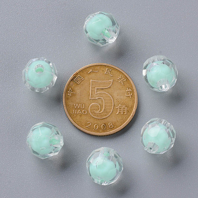 Transparent Acrylic Beads TACR-S152-04A-SS2111-1