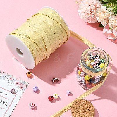 Natural Raffia Ribbon OCOR-CJ0004-02A-1