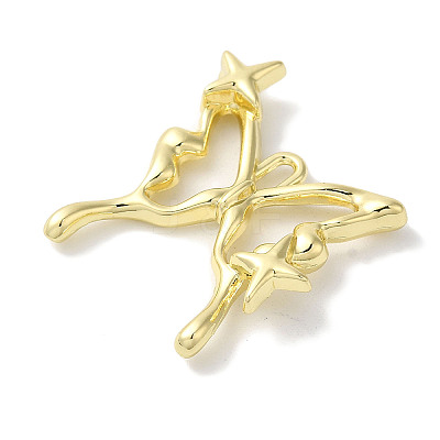 Rack Plating Alloy Pendants LS-FIND-I039-046G-1